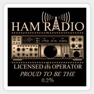 Ham Radio - Licensed Operator Sticker